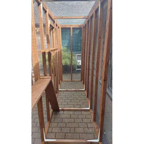 17FT X 3FT X 8FT TALL Freestanding Catio Enclosure